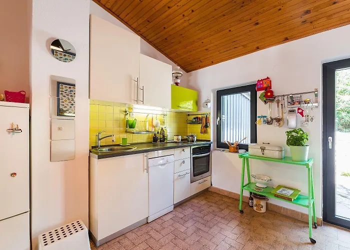 Mediterrane Casa Nur 350 Meter Zum Mit Meerblick, Waschmaschine, Smart-tv Hébergement de vacances *