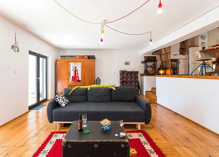 Holiday home Mediterrane Casa Nur 350 Meter Zum Mit Meerblick, Waschmaschine, Smart-tv Crikvenica